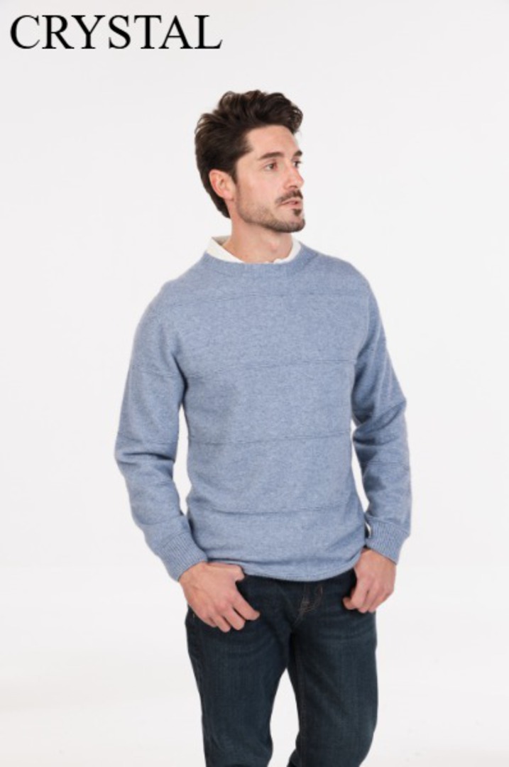 Native World Merino Possum Ripple Stitch Sweater image 0